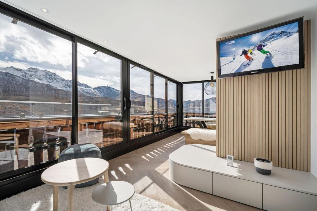 Apartamento App D'Exception 8Pers, 66 M2, Plein Sud, Confort, Sauna, Au Calme, Renovation 2024 Val Thorens Exterior foto